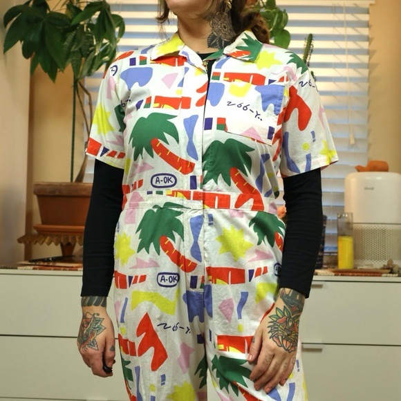 NOOWORKS A-OK Zipper Coveralls - Picture 1 of 3